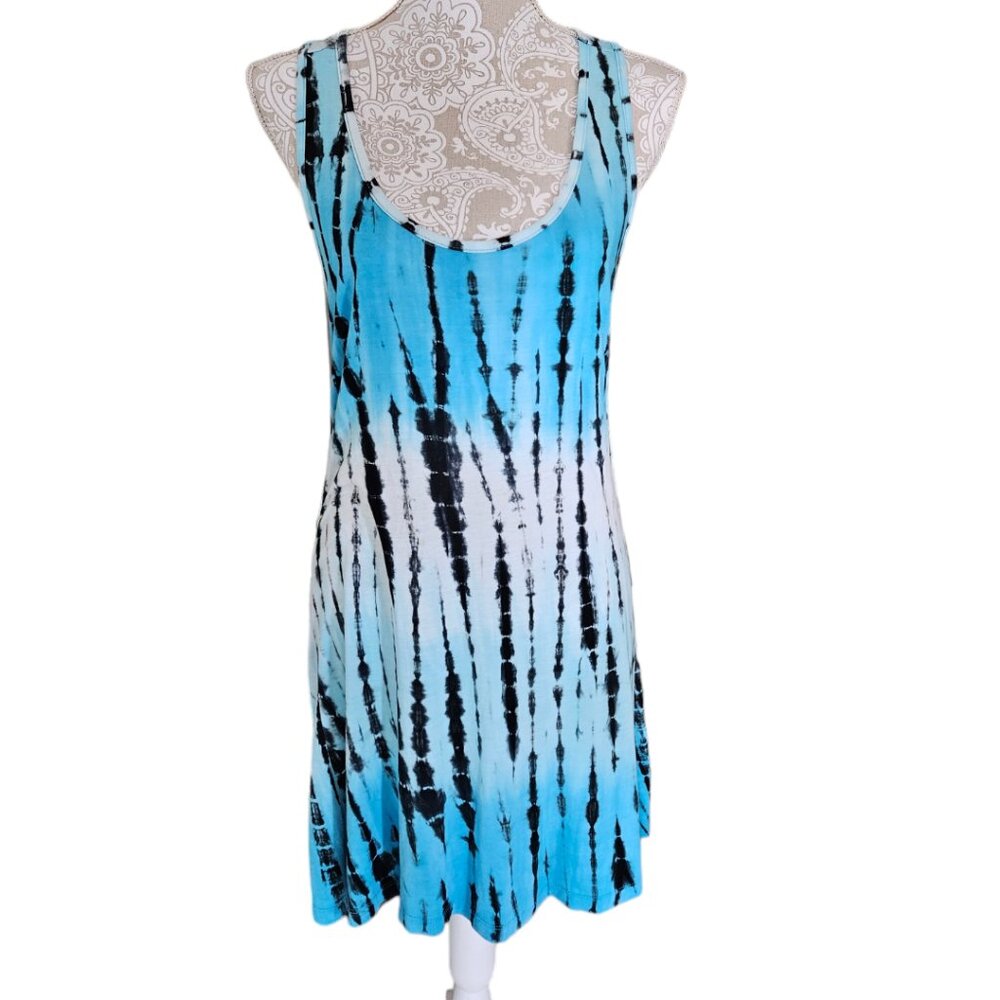 INGEAR -Women`s Tie Dye Racer Back Beach Cover up Dress SM